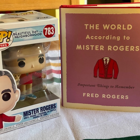 The World According to Mister Rogers: Important Things to Remember & Funko Pop - Picture 1 of 6